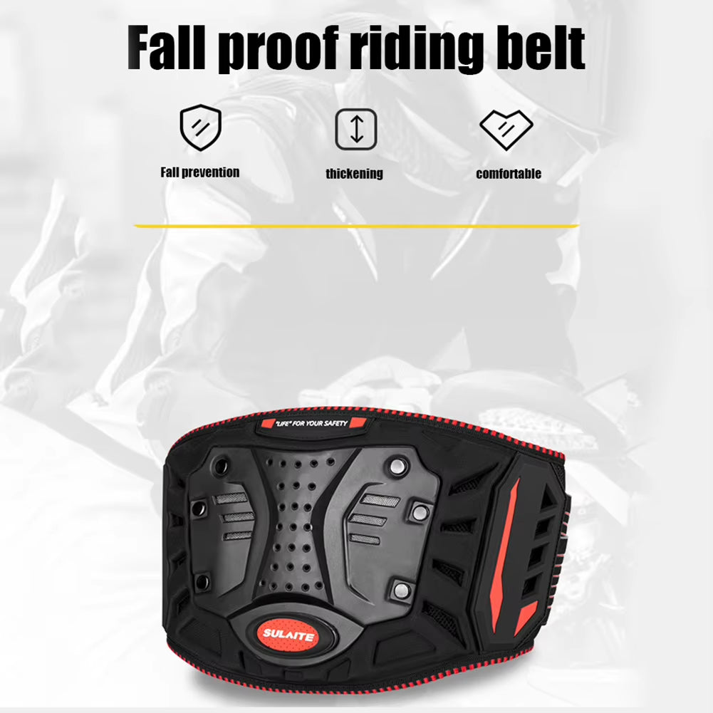 Motorcycle Waist Protector Belt Anti-Fall Waist Belly Motorcycle Protective Gear Breathable Motorcycle Protective Gear Equipment