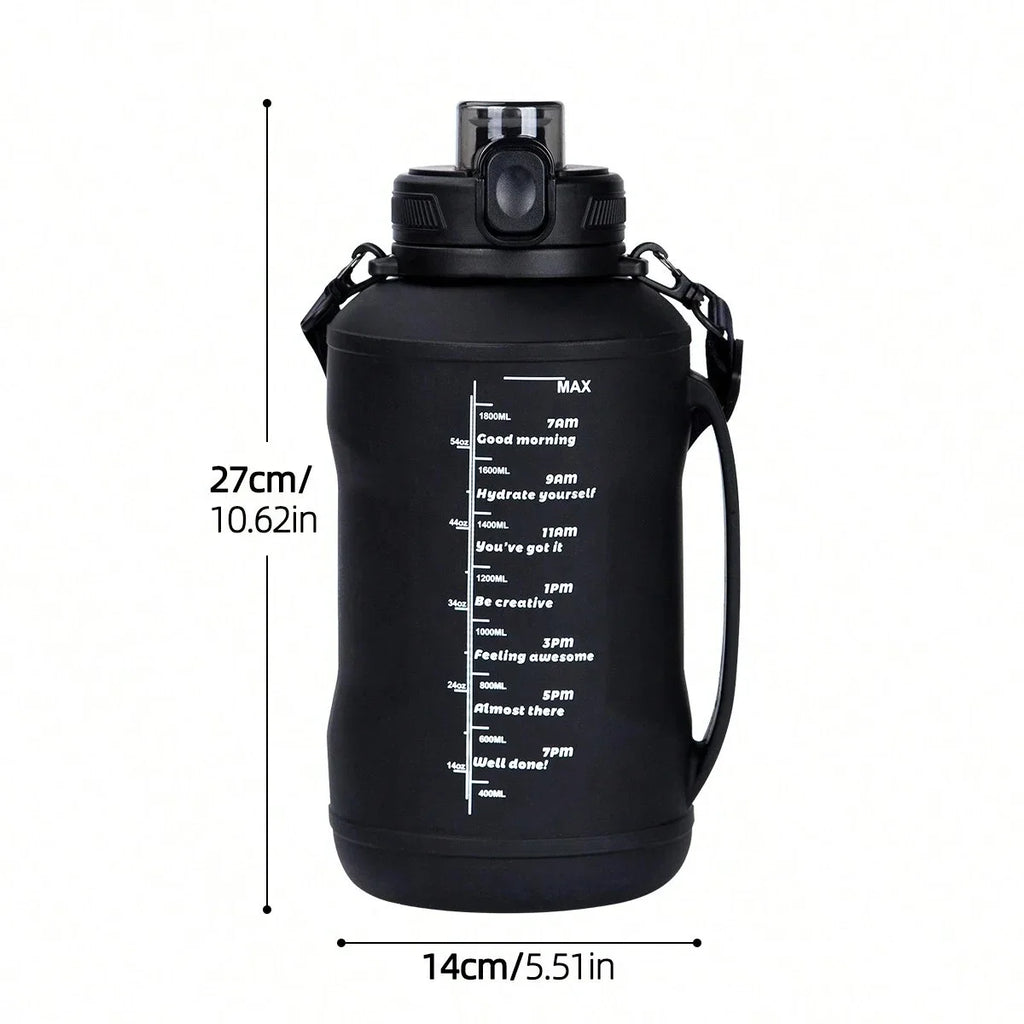 2L/64Oz Silicone Water Bottles Collapsible Travel Water Bottle Roll up Foldable Water Bottles with Straws Travel Camping Hiking