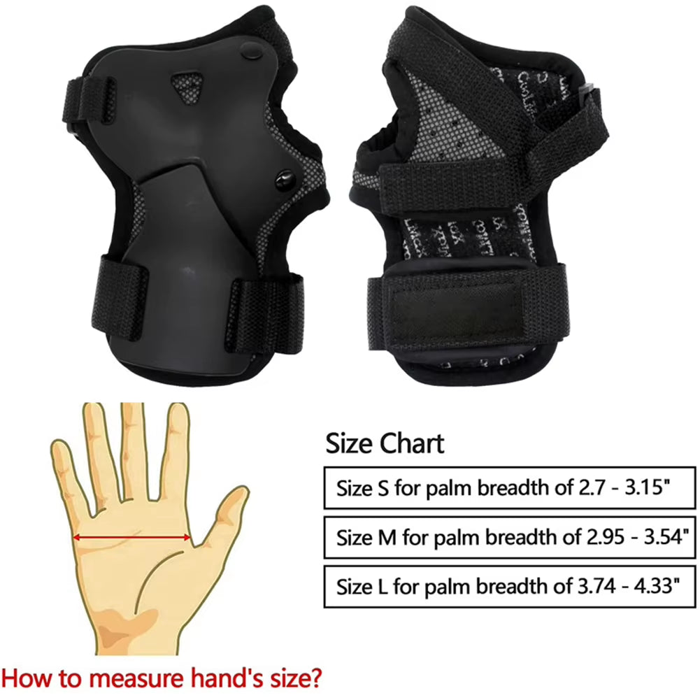 Wrist Guard Snowboard Ski Palm Protector Shock Absorption Wristsavers Brace Protective Gear Comfort Wrist Guard Protective Gear