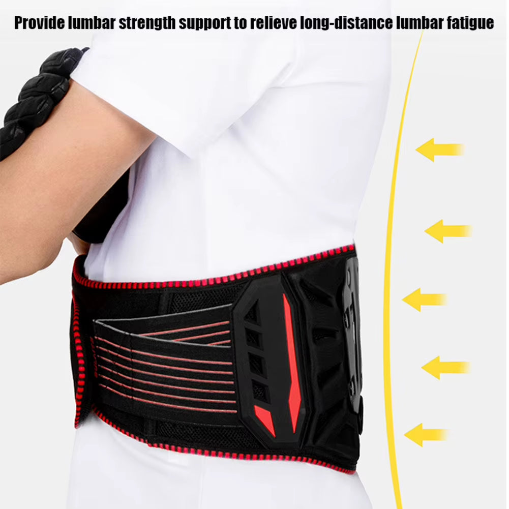 Motorcycle Waist Protector Belt Anti-Fall Waist Belly Motorcycle Protective Gear Breathable Motorcycle Protective Gear Equipment